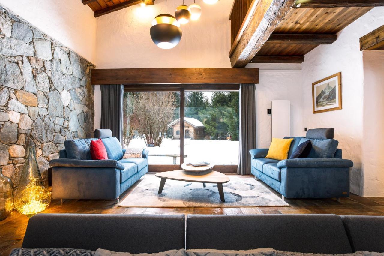 Chalet Les Praz - 280Sqm - Sauna Cinema Fitness - 5 Bedrooms In Heart Of Les Praz - By Cozee Rentals Chamonix Esterno foto