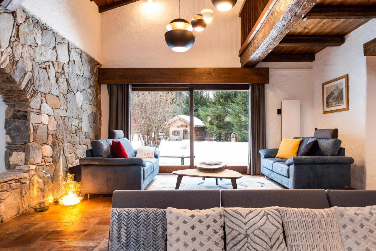 Chalet Les Praz - 280Sqm - Sauna Cinema Fitness - 5 Bedrooms In Heart Of Les Praz - By Cozee Rentals Chamonix Esterno foto
