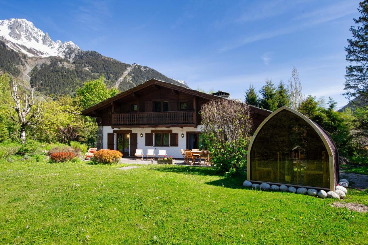 Chalet Les Praz - 280Sqm - Sauna Cinema Fitness - 5 Bedrooms In Heart Of Les Praz - By Cozee Rentals Chamonix Esterno foto