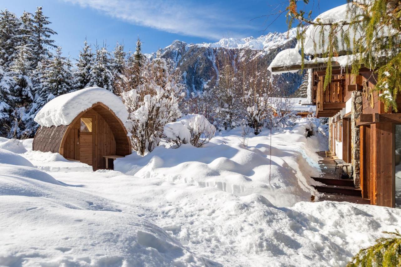 Chalet Les Praz - 280Sqm - Sauna Cinema Fitness - 5 Bedrooms In Heart Of Les Praz - By Cozee Rentals Chamonix Esterno foto